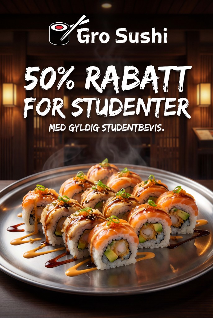 Ferdig innlegg – Gro Sushi